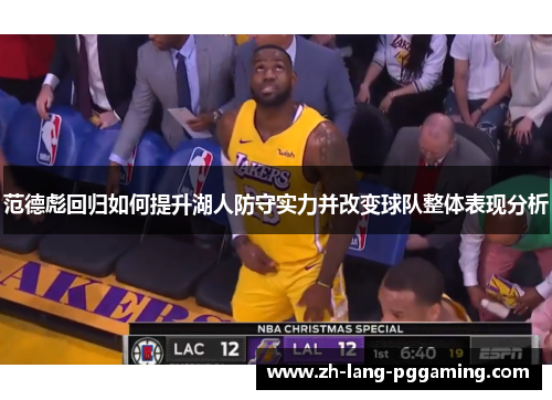 范德彪回归如何提升湖人防守实力并改变球队整体表现分析
